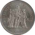 avers de pièce 50FR